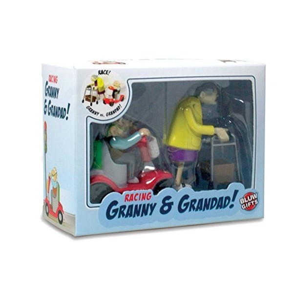 Bluw &Quot.Wind-up Racing Grand-mère et Grand-père Jouet