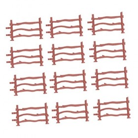 TOYANDONA 60 Pièces Clôture Artificielle Jouets De La Nativité pour Enfants Ornements De La Nativité pour Enfants Clôture De 