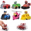 YeahBoom Lot de 6 figurines à remonter - Avec véhicule - Chase avec véhicule - Pour jouets pour enfants - Cadeau danniversai