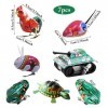 Jouets à Remonter Classique Vintage Fer Marche Jouets De Saut Grenouille Coq Tortue Lapin Souris Réservoir Forme Bouncing Clo