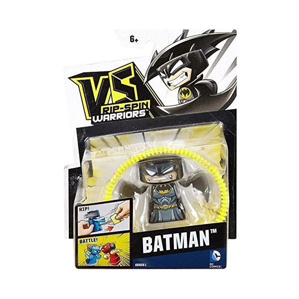 VS Rip-Spin Warriors Lot de 2 figurines Batman et Superman