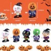 POPOYU Lot de 5 jouets à remonter pour enfants - Renne - Halloween - Bonhomme de neige - Père Noël - Figurine de mouvement - 