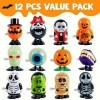 JOYIN Lot de 12 Jouets à Remonter pour Halloween Assortiments de Cadeau de Fête pour Halloween Remplisseur de Sac de Goodies 