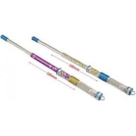 Figurines en métal de 18 cm avec pendentif en forme de bâton de sauvegarde pour cadeau de fête ou décoration de bureau