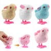 Taozoey Jouets de Pâques, Jouets à Remonter de Poussin Pâques, Remonter Paques Lapin en Peluche, Poussin Sauteur à Remonter J