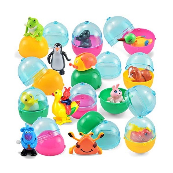 12 pcs Surprise Oeufs De Pâques Couleur Assortie Enfants Jouet