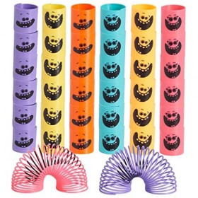 THE TWIDDLERS 96 Mini Jouets à Ressort Slinky pour Filles & Garçons, 3,5cm - Kermesse, Anniversaires, Pochettes Surprise, Cad