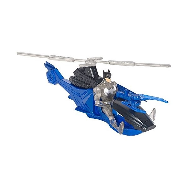 JUSTICE LEAGUE Action FGP21 Batman/Batcopter Véhicule et Figurine