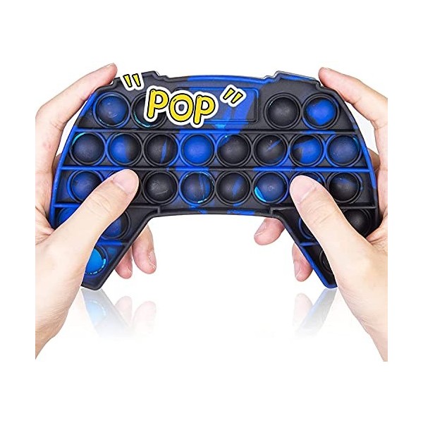 Contrôleur de jeu Gamepad forme Fidget Pop il bulle sensorielle