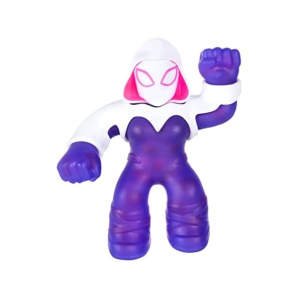 Heroes of Goo Jit Zu Marvel Ghost Spider Hero Pack – Super Squishy Water Bead Goo Filled Marvel Héros de 11,4 cm de Haut 414