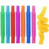 FRIUSATE Lot de 12 tubes élastiques sensoriels colorés pour enfants - Jouets éducatifs pour soulager le stress