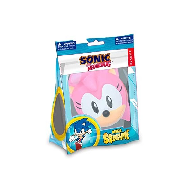 Sonic le hérisson Mega SquishMe - Amy Rose