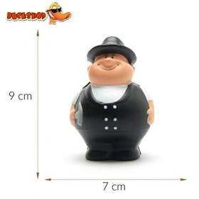 Dachcouver Bert I Sculpture anti-stress I Balle anti-stress I Entraînement de la main I H 10 cm