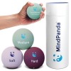 MindPanda Lot de 3X Balle Anti-Stress | Triple Densité pour les Exercices Thérapeutiques de la Main - Parfumé pour Une Concen