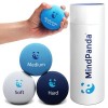 MindPanda Lot de 3X Balle Anti-Stress | Triple Densité pour les Exercices Thérapeutiques de la Main - Parfumé pour Une Concen