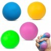 Yeefunjoy Lot de 4 balles Anti-Stress colorées Fidget Balls Jouets Anti-Stress pour Adultes et Enfants Anxiété Thérapie des M