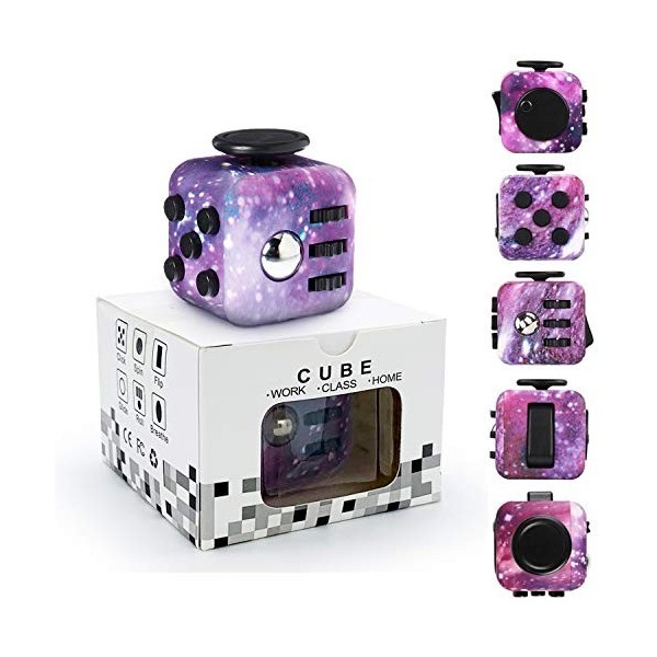 Yeefunjoy Jouets de décompression, Fidget Toy Cube Anti stress