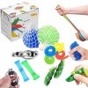 Oksano Jouets sensoriels 12 Pièce, Jouets anti stress Autism fidget Toys, pour enfants et adultes,balle anti-stress, Reverse 