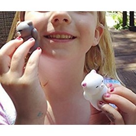 Yakiki Jouets Anti-Stress Chats Squishies Mini Chat Squeeze Jouets Stress Mochi Kawaii Squishies Squishy Kawaii Squeeze Toy