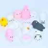 EKKONG 24Pcs Kawaii Squishy Jouet, Anti Stress Squishies, Mini Soft Squishies Jouet, Squishy Toys pour Cadeaux Anniversaire N