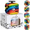 Yetech Rainbow Jouets de décompression, Anti-Stress Toy Stress Cube pour Enfants et Adultes