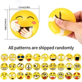 18 Pièces Balles Anti-Stress de Soulagement, Jouets de Balle Anti-Stress, Balles Anti-Stress à Main, Anniversaires, Cadeaux I