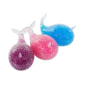 Squishy Jouet anti-stress en gel pour stimuler la motricité et la motricité de la main Rose