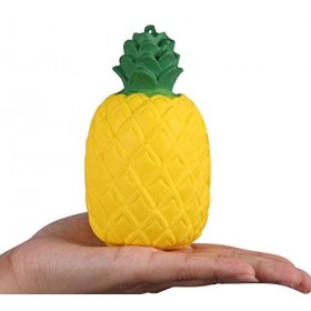 Anboor Squishies Jouet Anti-Stress Ananas Monte Lentement Jeu de Soulagement du Stress Kawaii Gadgets étranges, Adaptés Aux E