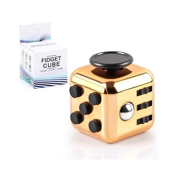 Yeefunjoy Cube Anti-Stress Fidget Toy Cube Jouet sensoriel pour sou