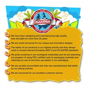 Rep Pals - Requin à Pointe Noire, Jouet Extensible de Deluxebase. Répliques danimaux Super Extensibles et réalistes, idéal p