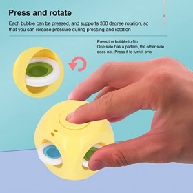 ciciglow Fidget Toys,Jouet Anti Stress,360 ° Rotatif Fidget Cube et Cube Infini Fidget Blocs, Décompression Jouets Cube Anti-