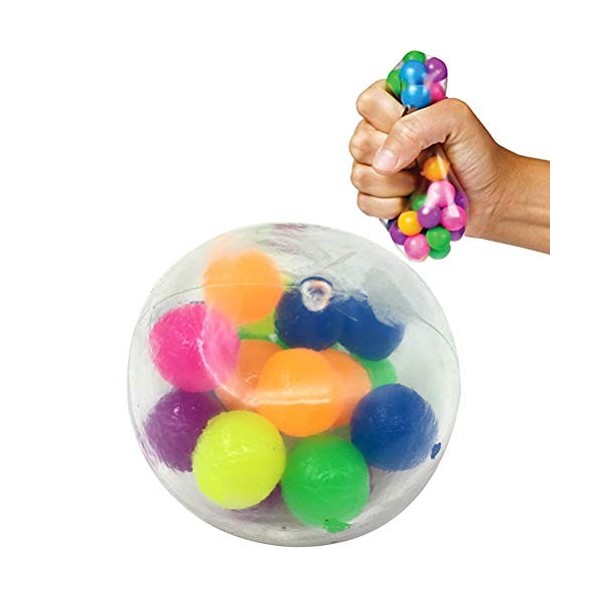 Balles anti-stress pour enfants et adultes - Balles à presser pour soulager lanxiété, jouets sensoriels pour lautisme