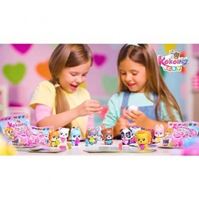 Sbabam Kokoro Baby, Jeux pour Enfants, Kids kiosques, Pack de 4 pièces, Jouets pour Enfants pour des idées Cadeaux, à partir 