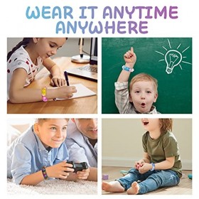 10 pièces Pop it Push Bubbles Fidget Sensory Toys Bracelet Fidget，Bracelet Push Bubble Jouets Sensoriels