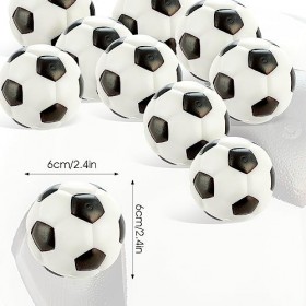 Abeillo Lot de 9 mini balles anti-stress 6 cm - Pour enfants et adultes