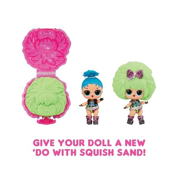 LOL. Surprise Squish Sand Magic Hair Tots - Poupée de Collection avec Squish Sand et des Surprises - Idéal pour Les Filles de