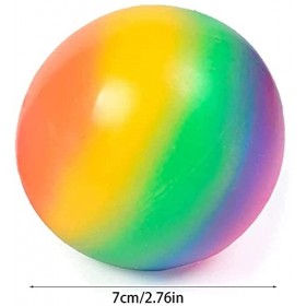 Sunshine smile 2PCS Balle Anti-Stress, Sensoriel Créatif Balle de Jouet de Stress ​Compressible ​Balle, Fidget Sensory Toy Bo