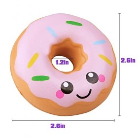 SWPEED Squishy Jouet, Slow Rising Parfumé Squeeze Kawaii Soft Squishy Jouet, Anti Stress Squishy pour Les Enfants et Les Adul