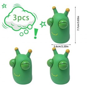 3 PCS Jouet À Presser,Jouet Anti Stress Spongieux Au Bureau,Jouet à Presser Spongieux,Mini Soft Squishies Jouet,Squishy Squee