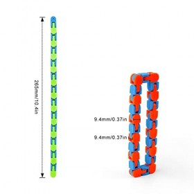 Jouet de décompression, MYLERCT 4 pièces Fidget Toys, Jouets Sensoriels Amusants pour Les Doigts, Soulagement du Stress pour 