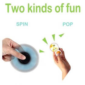 mciskin Jouet sensoriel de Rotation Simple Fossette Chauve-Souris,Jouet sensoriel Simple pour soulager Le Stress,Jouets Anti-