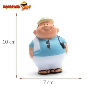 Seigneur Bert I Urlauber Bert I Balle anti-stress I H : 10 cm I pour soulager le stress I prend toujours la forme dorigine