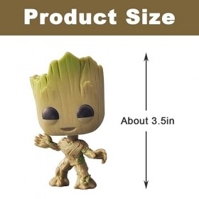 IOSCDH Galaxie Groot Toy Figurines de Collection Baby Groot Je suis Groot Action Figure pour Enfants, Garçons, Filles et Fans