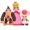 ICUTEYANG Jeu de 3 Chiffres daction Mario Bros Figurines Toys de 5 Pouces, Jouets de Mario Brothers pour Enfants, Luigi, Yos