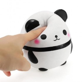 Jouet anti-stress en forme de panda mignon pour enfant - Doux - Antistress - En peluche