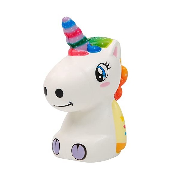 Anboor Squishies Pack 2 Pcs Squishy Licorne Jouets Slow Rising Parfumé Squeeze Jouets Squishies Animaux Jouets Soulagement du