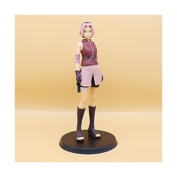 ZeYou Haruno Sakura Anime Figure Statue en PVC Modèle Collection Or