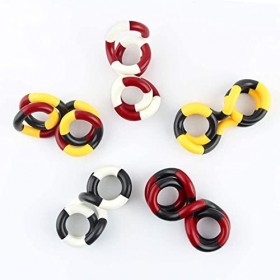 XiXiRan Main Fidget Toy, Jouet de Décompression Torsadé, Fidget&nbsp;Twister&nbsp;Toys, 5 Pcs Twister&nbsp;Fidget&nbsp;Toy, Tourner Librement Le 