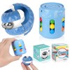 AUAUY Fidget Toy, Gyro Cube Fidget Cubes Tops Jouet Rond Jouets, Orbit Ball Fidget Pinball Jouet Décompression Jouet de Décom