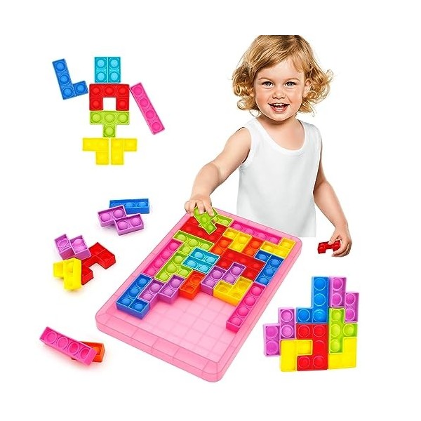 Jouets sensoriels pour filles de 4 à 5 à 6 ans, jeu de puzzle pour filles de 5 à 6 à 7 à 8 à 9 ans, jouet sensoriel pour fill